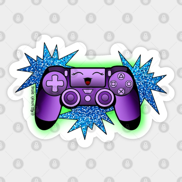 Cutesy Gamer Sticker by Miss_Bethany_Tattoos